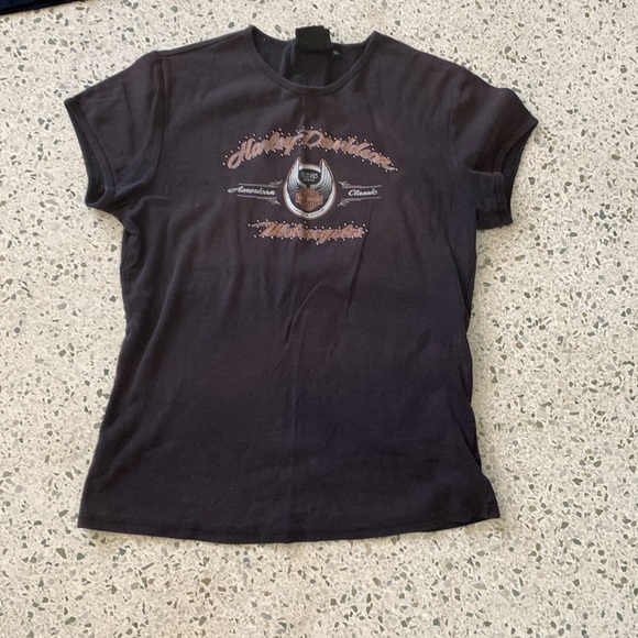 HARLEY DAVIDSON Women’s T-shirts Size XL Dubois 105th Ride of the Patriots - Picture 5 of 10